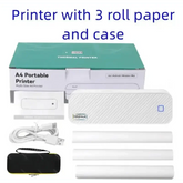 Thermal Portable Mini Printer with Paper Samples Mini Office Bluetooth Printer. Thermal Printer by CJ