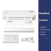 Thermal Portable Mini Printer with Paper Samples Mini Office Bluetooth Printer. Thermal Printer by CJ