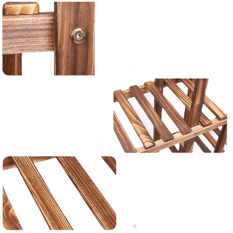 Tier Indoor Wood Plant Stand Plant Stand by unhohome Store