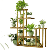Tier Indoor Wood Plant Stand Plant Stand by unhohome Store