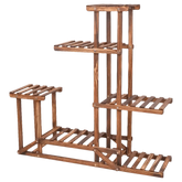 Tier Indoor Wood Plant Stand Plant Stand by unhohome Store