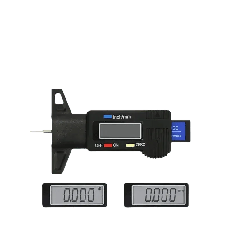 Tire Tread Depth Gauge Set Digital Tread Depth Gauge Tread Depth Gauge Digital Caliper by Tooleye Official Store