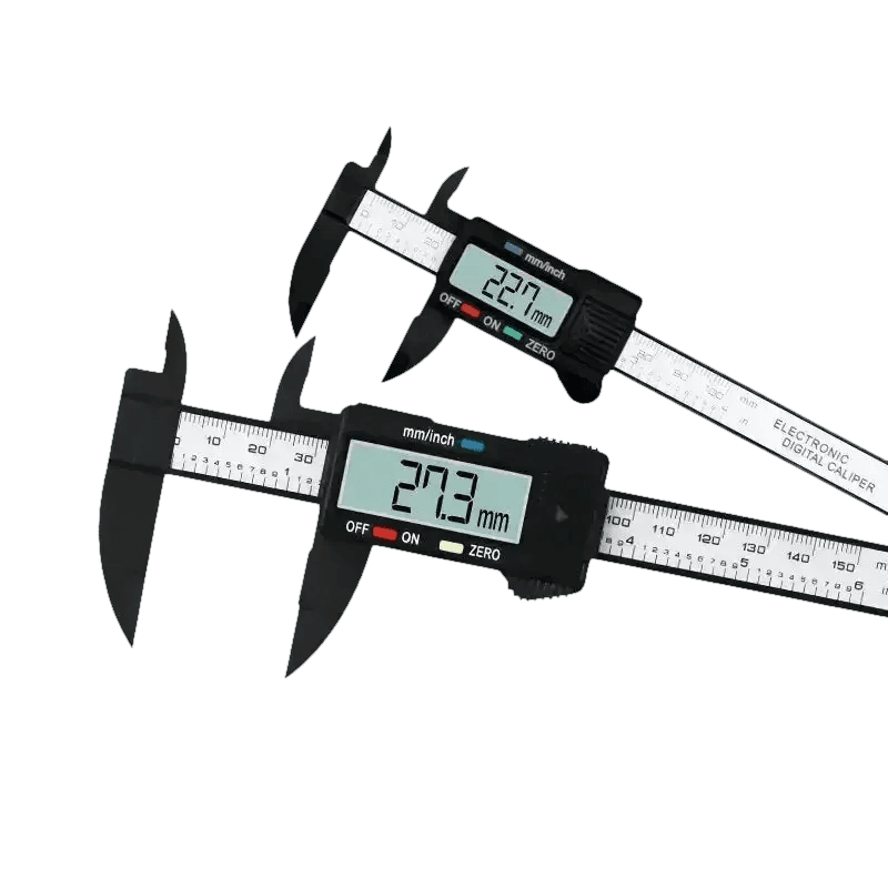 Two Black Digital Calipers Electronic Vernier Caliper Set Digital Caliper by China Tools Enterprise Store
