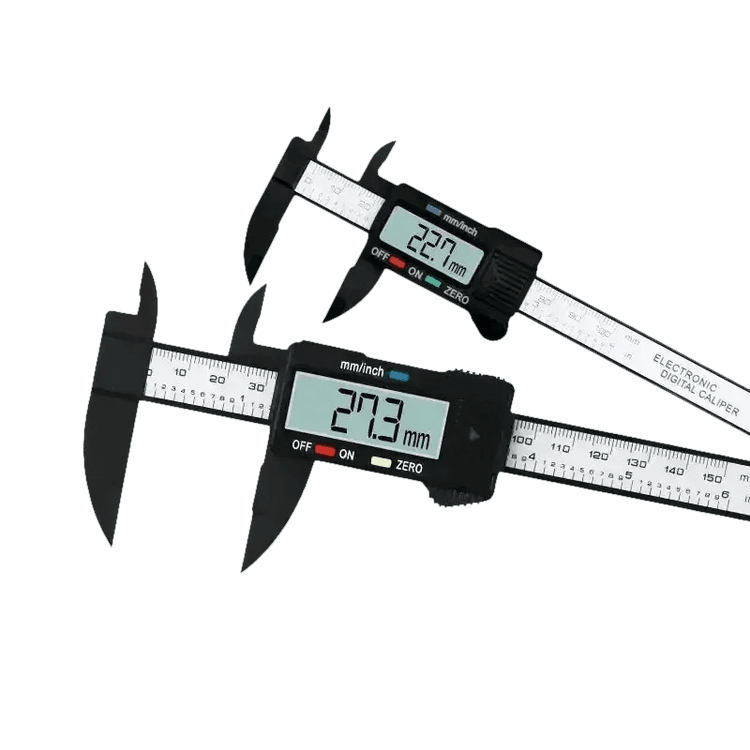 Two Black Digital Calipers Electronic Vernier Caliper Set Digital Caliper by China Tools Enterprise Store