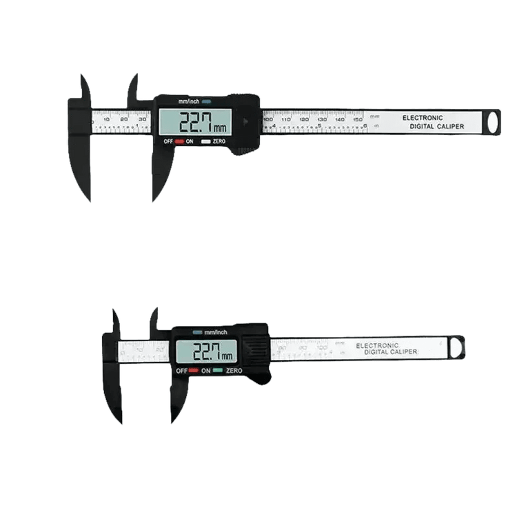 Two Black Digital Calipers Electronic Vernier Caliper Set Digital Caliper by China Tools Enterprise Store