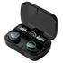 M10 Black TWS Bluetooth Earphones 3500mAh Charging Box Mobile Phone Accessories by Shop911551365 Store