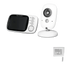 Video Baby Monitor with Two-Way Audio and Temperature Display US Plug Baby Monitors by Eye4U Official Store