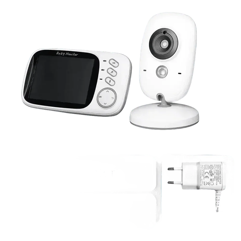 Video Baby Monitor with Two-Way Audio and Temperature Display US Plug Baby Monitors by Eye4U Official Store