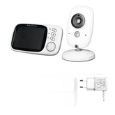 Video Baby Monitor with Two-Way Audio and Temperature Display US Plug Baby Monitors by Eye4U Official Store
