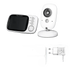 Video Baby Monitor with Two-Way Audio and Temperature Display US Plug Baby Monitors by Eye4U Official Store