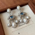 French Style Exaggerated Big Eyes Long Earrings Fashion Pearl Water Droplets Earring Jewelry & Accessories by DSERS