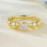 Radiant Cut Lab Moissanite Diamond Ring 100% Real 925 Rings by Dropshee