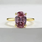 Radiant Cut Lab Moissanite Diamond Ring 100% Real 925 Rings by Dropshee