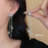 French Style Exaggerated Big Eyes Long Earrings Fashion Pearl Water Droplets Earring Jewelry & Accessories by DSERS