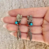 Vintage Egyptian Inspired Designs Sacred Wings Scarab Large Hoops Earrings Gypsy Tribal Women Gold Color Earrings Party Gift Jewelry & Accessories by DSERS