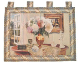 DaDa Bedding Breeze of Admiration Elegant Antique Woven Tapestry Wall Hanging - 36" x 50" WALL HANGING by DaDalogy Bedding Collection