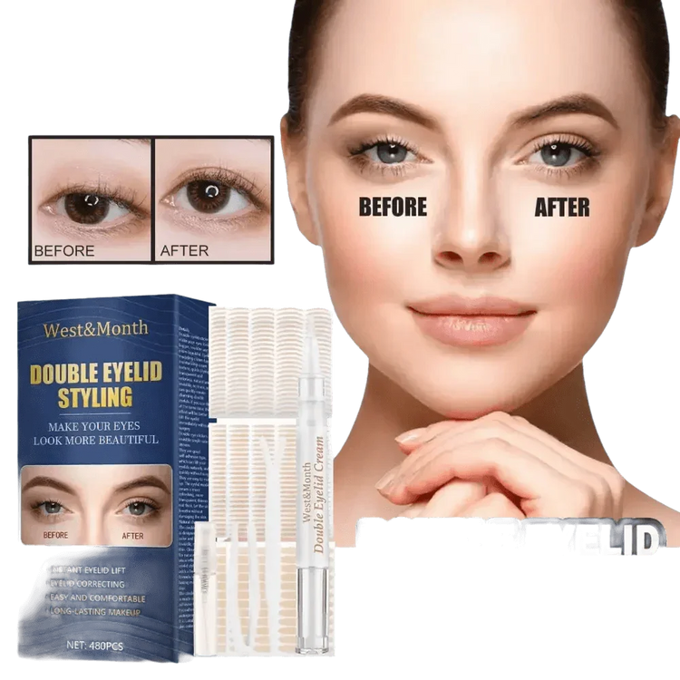 West&Month Double Eyelid Tape Natural Mesh Adhesive Makeup by CJ
