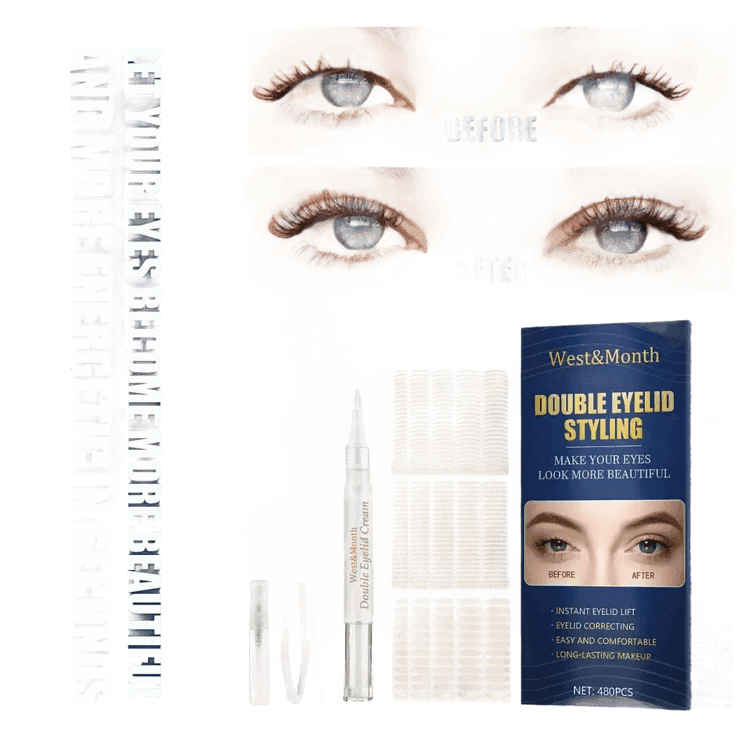 West&Month Double Eyelid Tape Natural Mesh Adhesive Makeup by CJ