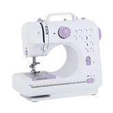 White and Lavender Electric Sewing Machine Metal Thread Cutting sewing machines by Boutique Preferred Store
