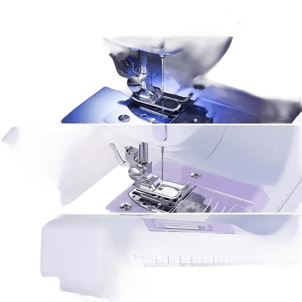 White Lavender Mini Electric Sewing Machine Portable sewing machines by Rxmeili