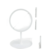 White LED Daylight Makeup Mirror USB Battery face mirror by Rockbrook Daily Store