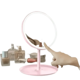 White LED Daylight Makeup Mirror USB Battery face mirror by Rockbrook Daily Store
