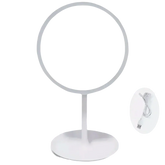 White LED Daylight Makeup Mirror USB Battery face mirror by Rockbrook Daily Store