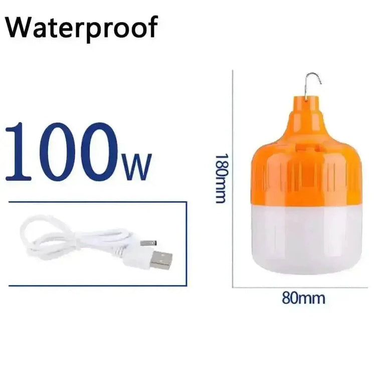 White LED Portable Camping Lights Emergency Bulb Home & Garden > Lamps, Lighting & Ceiling Fans > Light Bulbs by Light the World Store