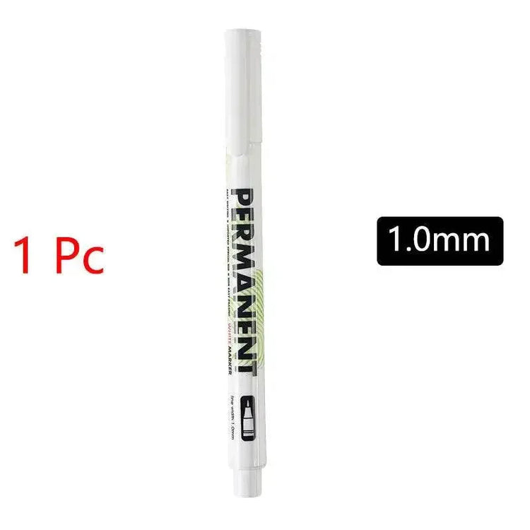 White Oily Marker Pen Set Markers & Highlighters by Dropshee