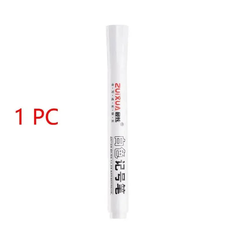 White Oily Marker Pen Set Markers & Highlighters by Dropshee
