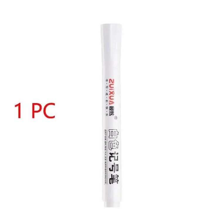 White Oily Marker Pen Set Markers & Highlighters by Dropshee