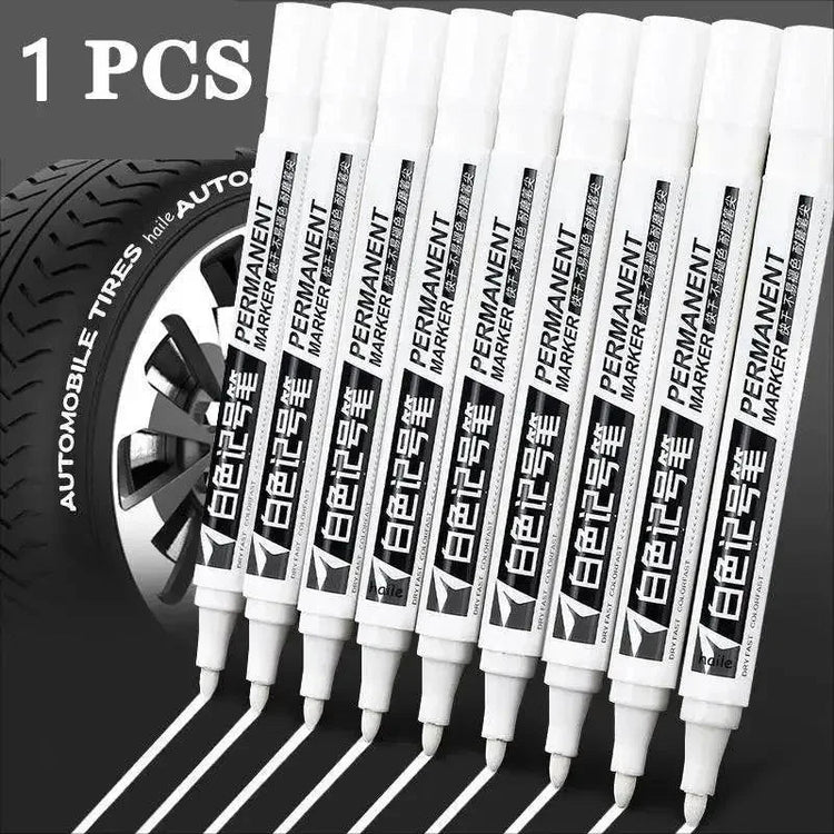 White Oily Marker Pen Set Markers & Highlighters by Dropshee