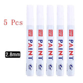White Oily Marker Pen Set Markers & Highlighters by Dropshee