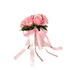 White Rose Wedding Bouquet Artificial Silk Rose Flower Bouquet by Shop1102732563 Store