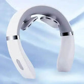 White Silver Portable Cervical Massager Neck Massager by YOSYO Official Store