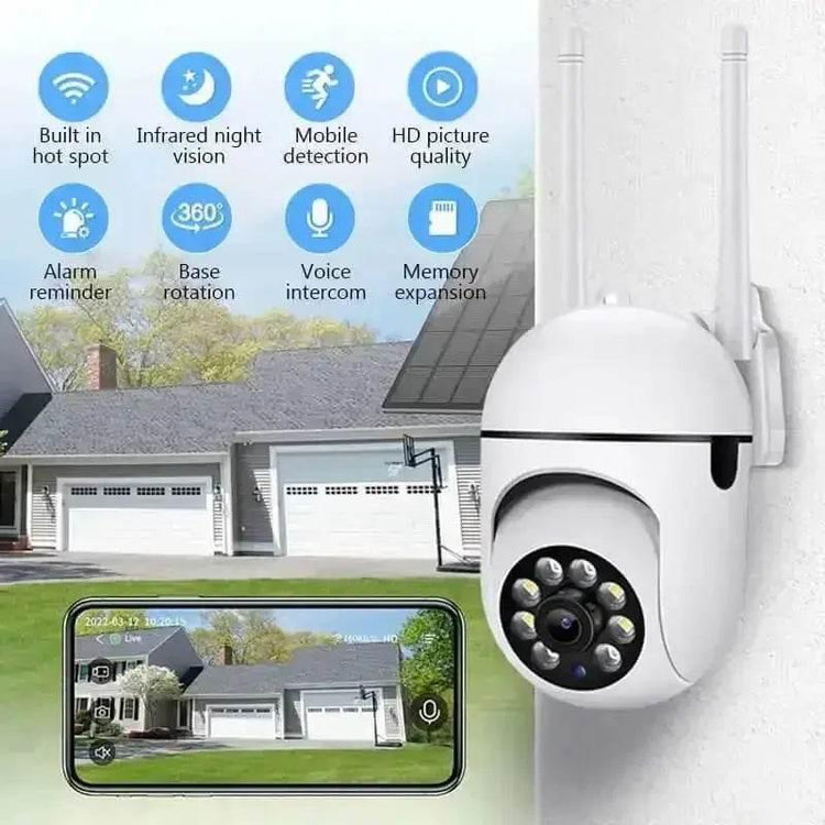 White WiFi IP Camera Smart Home Surveillance Survillance cameras by CHANMAKERS Store Store