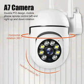 White WiFi IP Camera Smart Home Surveillance Survillance cameras by CHANMAKERS Store Store
