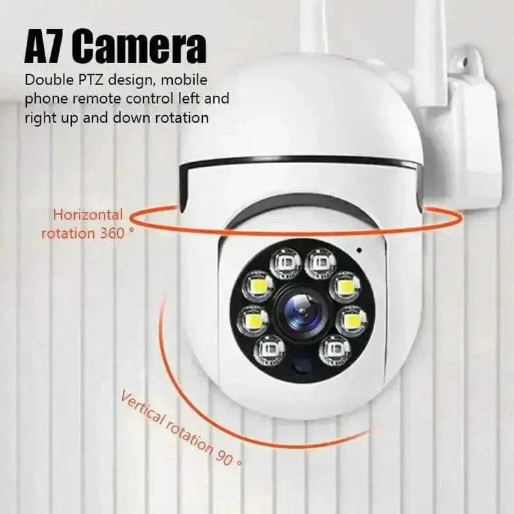 White WiFi IP Camera Smart Home Surveillance Survillance cameras by CHANMAKERS Store Store