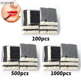 Wholesale 50/1000pcs Lip Brushes Applicators Eyelashes Brush Lipstick Brush Lip Gloss Applicator Wands Makeup Beauty Tool Lip Brushes Applicators by Dropshee