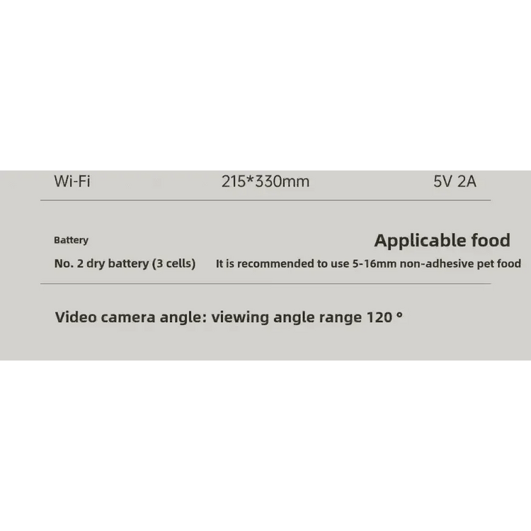 WiFi Single Bowl Cat Automatic Feeder pet feeder by DSERS
