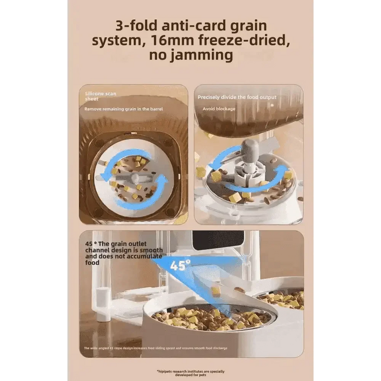 WiFi Single Bowl Cat Automatic Feeder pet feeder by DSERS
