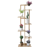 Tier Plant Stand Rack Colorful Flower Pot Holder Plant Stand by unhohome Store