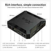 X96Q Android 10.0 4K Smart TV Box TV BOX by Dropshee